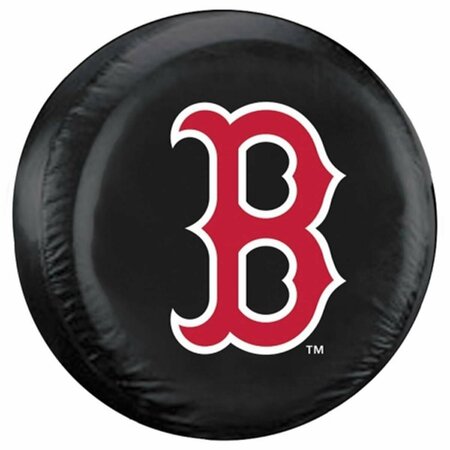 FREMONT DIE CONSUMER PRODUCTS Boston Red Sox Tire Cover Standard Size Black B Logo FR50918